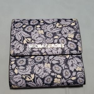 Michael Kors floral wallet